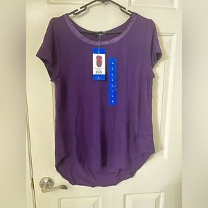 Purple shirt from Costco